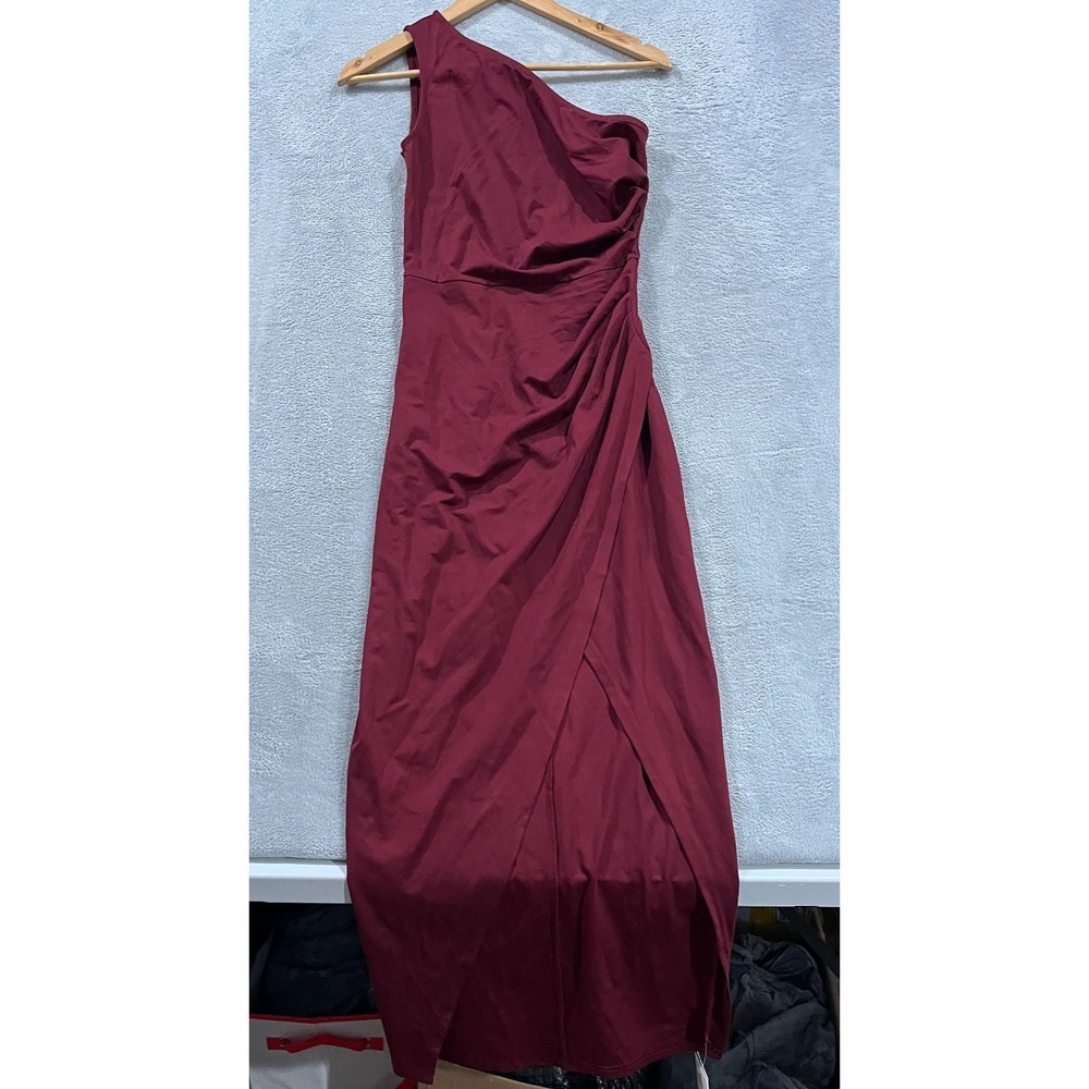 SARIN MATHEWS Dress Womens Small‎ Maxi Slit Christmas Valentines Whimshigoth